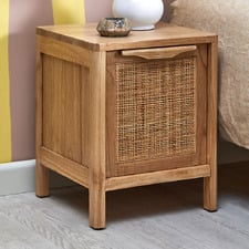Tabu Mindi Wood Bedside Table