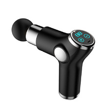 LCD Display Mini Vibration Massage Gun