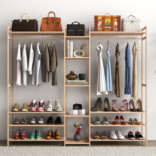 Perez 13 Shelf Clothing Rack