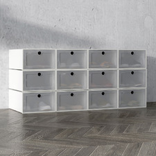 Subido Stackable Shoe Boxes (Set of 12)