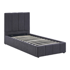Darina Boucle Gas Lift Bed Frame