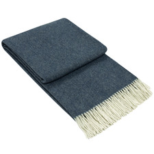 Kensington Merino Wool & Cashmere Throw Rug