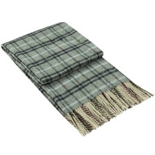 Checkered Richmond Wool-Blend Throw Rug