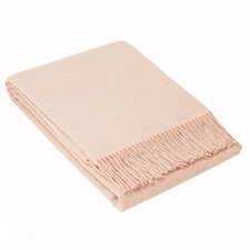 Oxford Wool-Blend Throw Blanket