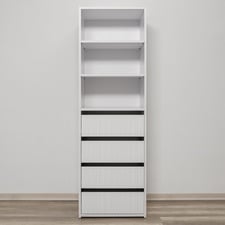 Geneva Fluted Built-In Wardrobe