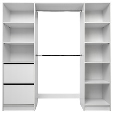 Basel Slim Shaker Built-In Wardrobe