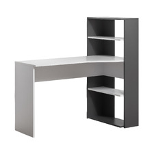 Maldera Corner Desk with Shelves