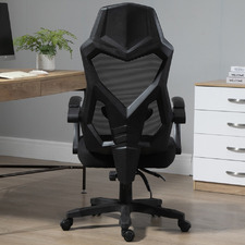 White & Black Modern Office Chair