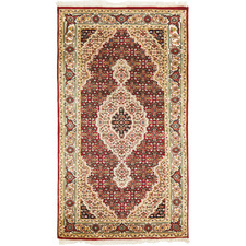 147 x 74cm Persian Hand-Knotted Wool Mahi Rug