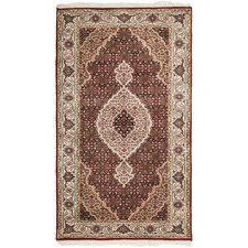 140 x 71cm Persian Hand-Knotted Wool Mahi Rug