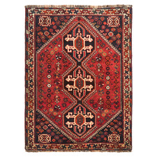 Fahime Hand-Knotted Wool Shiraz Rug