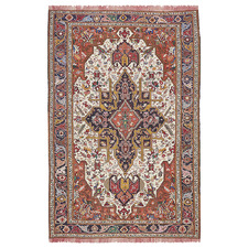 Silk Hand-Knotted Kilim Rug
