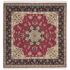 Raj Hand-Knotted Wool Persian Rug