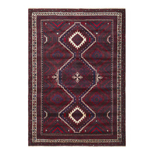 Rahim Hand-Knotted Wool Persian Rug