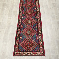 Rains Hand-Knotted Wool Runner