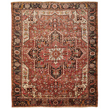 Haplin Hand-Knotted Wool Persian Rug
