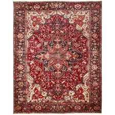 Eldred Hand-Knotted Wool Persian Rug