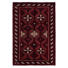 Zeeshan Hand-Knotted Wool Persian Rug