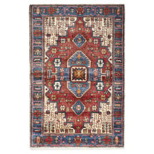 Pruitt Hand-Knotted Wool Persian Rug
