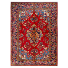 Roisin Hand-Knotted Pure Wool Persian Rug