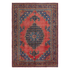 Basquiat Hand-Knotted Wool Persian Rug
