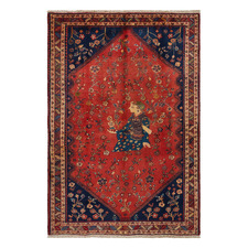 Niebuhr Hand-Knotted Wool Persian Rug