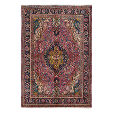 Ulrich Hand-Knotted Wool Persian Rug