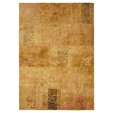 Kaya Patchwork Hand-Knotted Wool Persian Rug