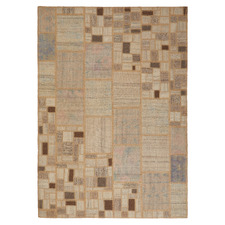 Malika Hand-Knotted Wool Kilim Rug