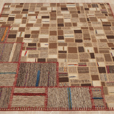 Laurence Hand-Knotted Wool Kilim Rug