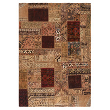 Dana Patchwork Hand-Knotted Wool Persian Rug