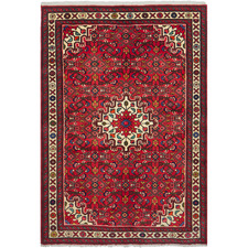 Hamedan Hand-Knotted Wool Persian Rug
