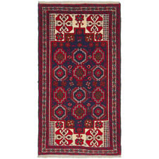 Balouch V Hand-Knotted Wool Persian Rug