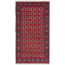 Balouch IX Hand-Knotted Wool Persian Rug