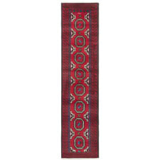 Balouch Hand-Knotted Wool Runner