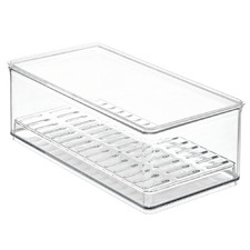 The Home Edit Refrigerator Storage with Drainage Tray