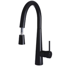 Round Pull-Out Kitchen Mixer Tap