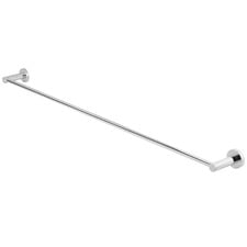 Round 900mm Single Brass Towel Rail