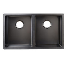 Lavello 860mm Undermount Double Stainless Steel Kitchen Sink