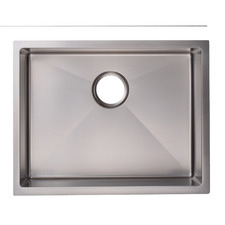Lavello 440mm Undermount Single Stainless Steel Kitchen Sink