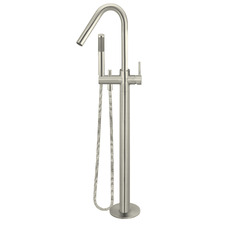 Floor Mounted Bath Spout & Hand-Held Shower