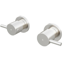 Round Quarter Turn Wall Top Assemblies (Set of 2)