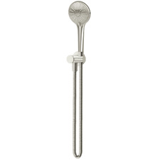 Round Hand-held Shower on Swivel Bracket