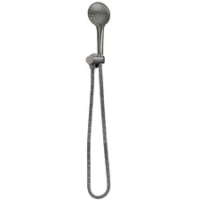 Round Hand-held Shower on Swivel Bracket
