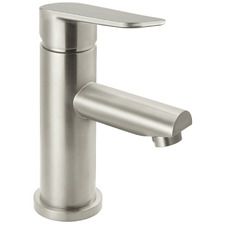 Brass Round Paddle Basin Mixer