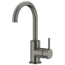 Round Gooseneck Basin Mixer