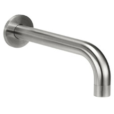 Bayside Round 224mm Outdoor Stainless Steel Bath/Basin Wall Spout