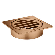 80mm Solid Brass Trapscrew Floor Waste