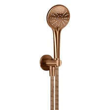 Round 3 Function Hand-held Shower On Fixed Bracket