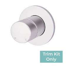 Round Pinless Wall Mixer Trim Kit Only